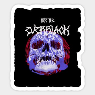 horror skull Sticker